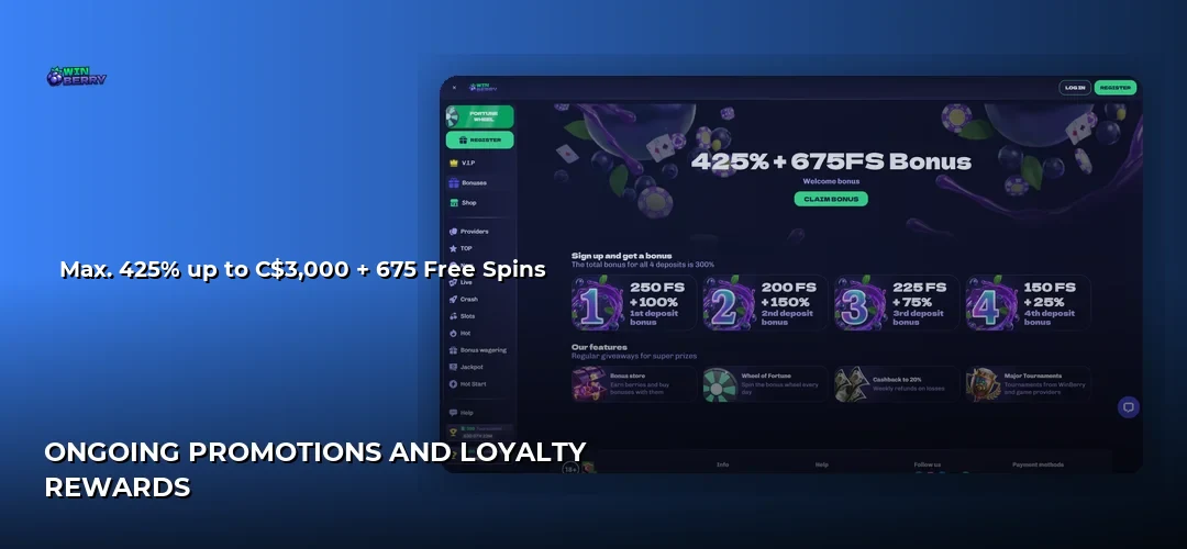 WinBerry promotional banner