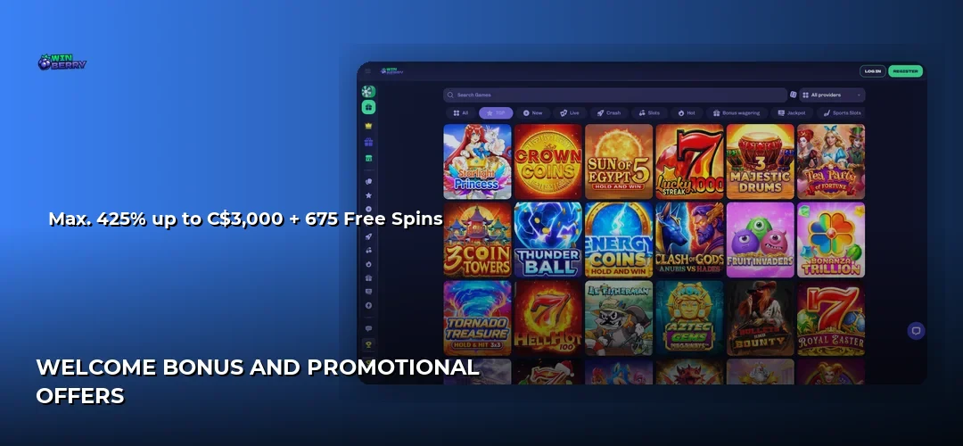 WinBerry promotional banner