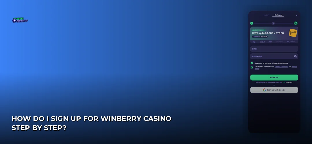 WinBerry promotional banner